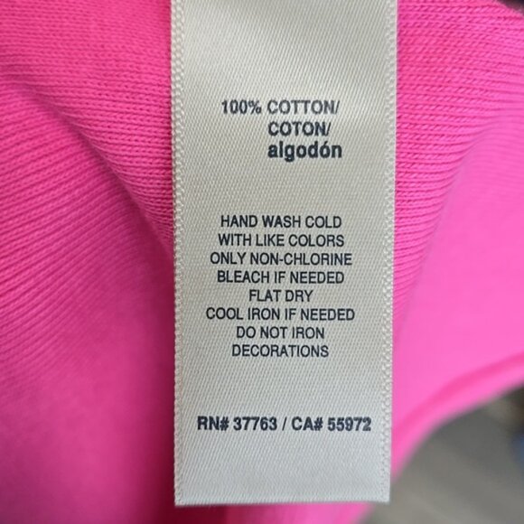 Rafaella Pink Hardware Shirt Top - Picture 8 of 9